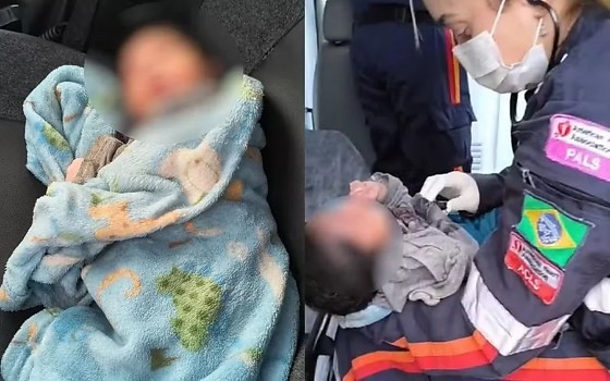 BEBÊ RECÉM-NASCIDO É ENCONTRADO ABANDONADO EM CAIXA DE PAPELÃO ÀS MARGENS DE RODOVIA