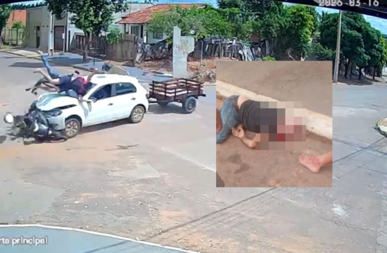 IMPRUDÊNCIA FATAL: MOTORISTA IGNORA PREFERENCIAL E CAUSA MORTE DE IDOSO EM MT